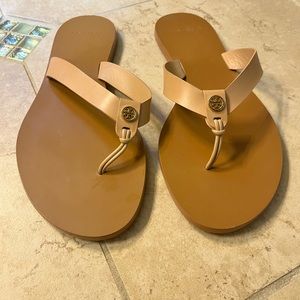 Tory Burch Flip Flips 8.5